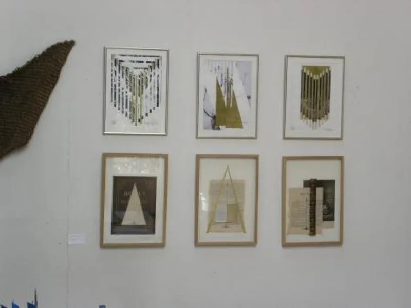 Guldcollage